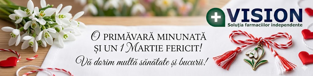 1 Martie: Sănătatea înflorește cu VISION !